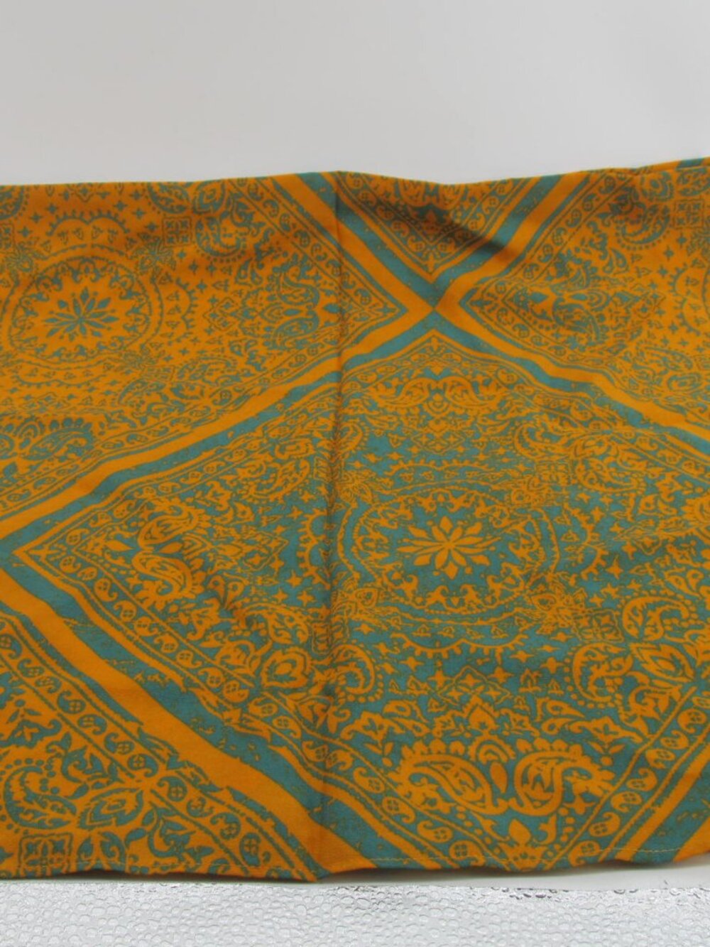 Wrangler Retro brand polyester Wild Rag Western Scarves Cowboy nwt! 38" x 38"